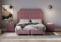 Спальная система Elysium 140 190 Вельвет синий